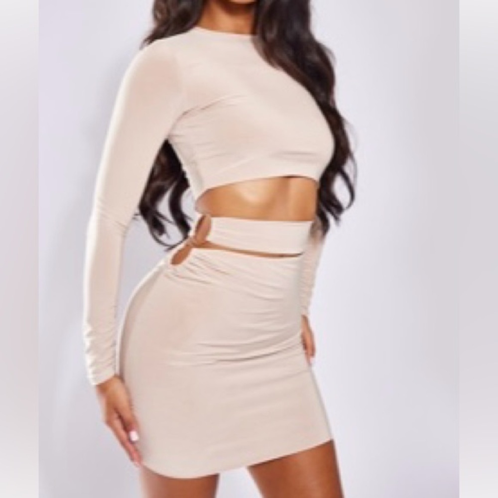 Cream dress